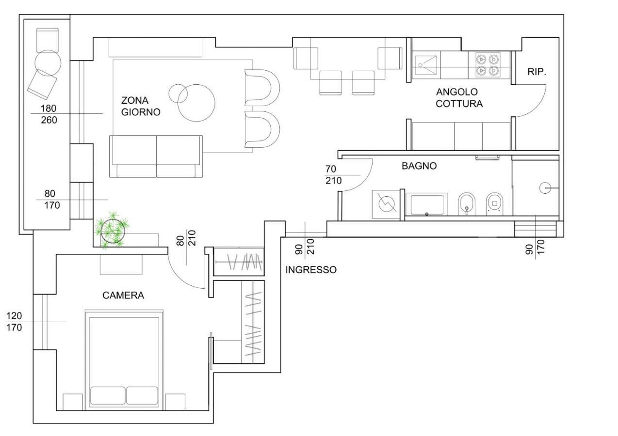 Milano Manzoni Clc Apartments Eksteriør bilde
